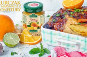 Pieczony kurczak w marynacie z Konfitury z pomarańczy Owocowa Rozkosz